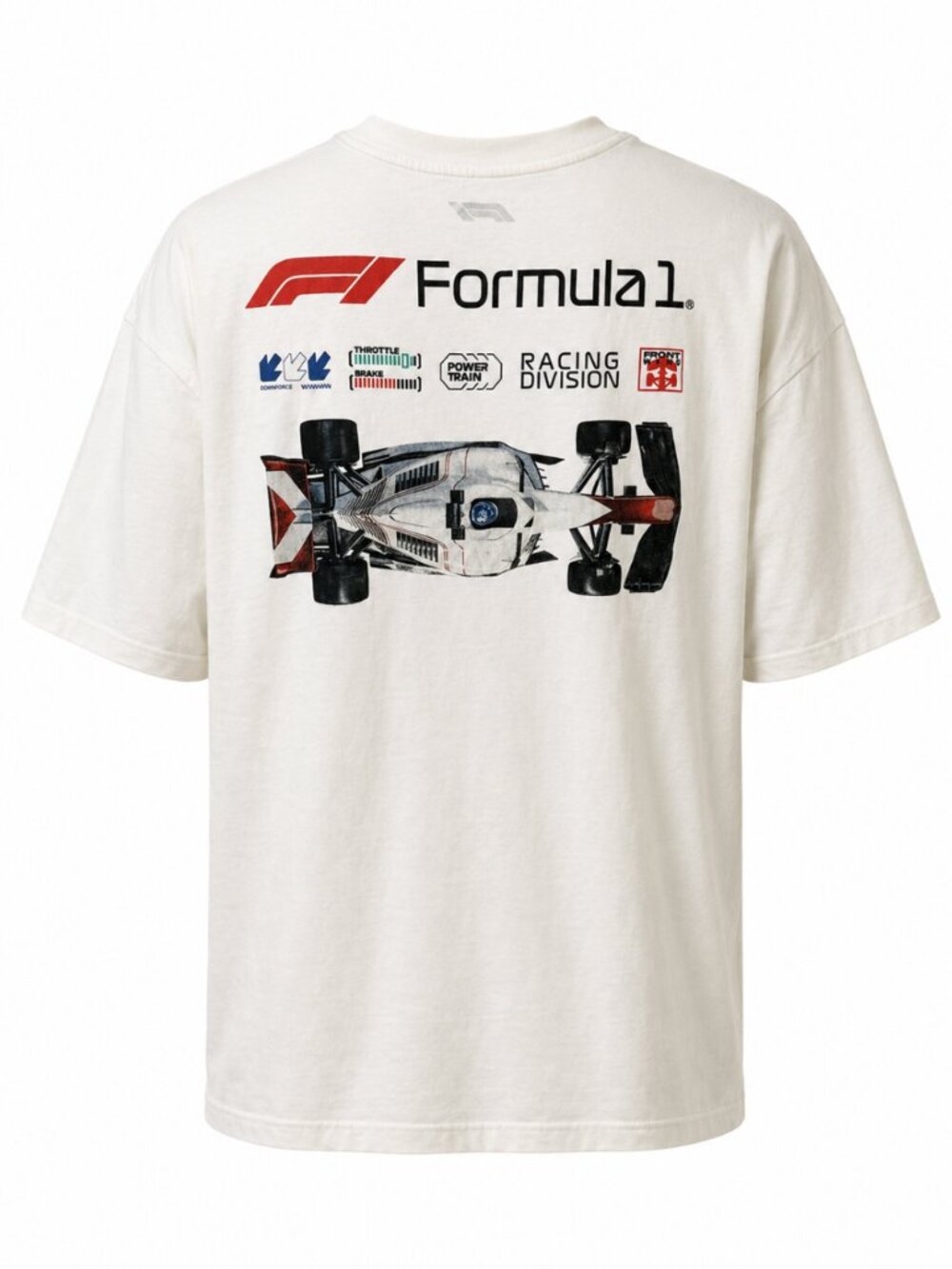 Formula 1 White Racing Division Graphic T-Shirt Men’s XL